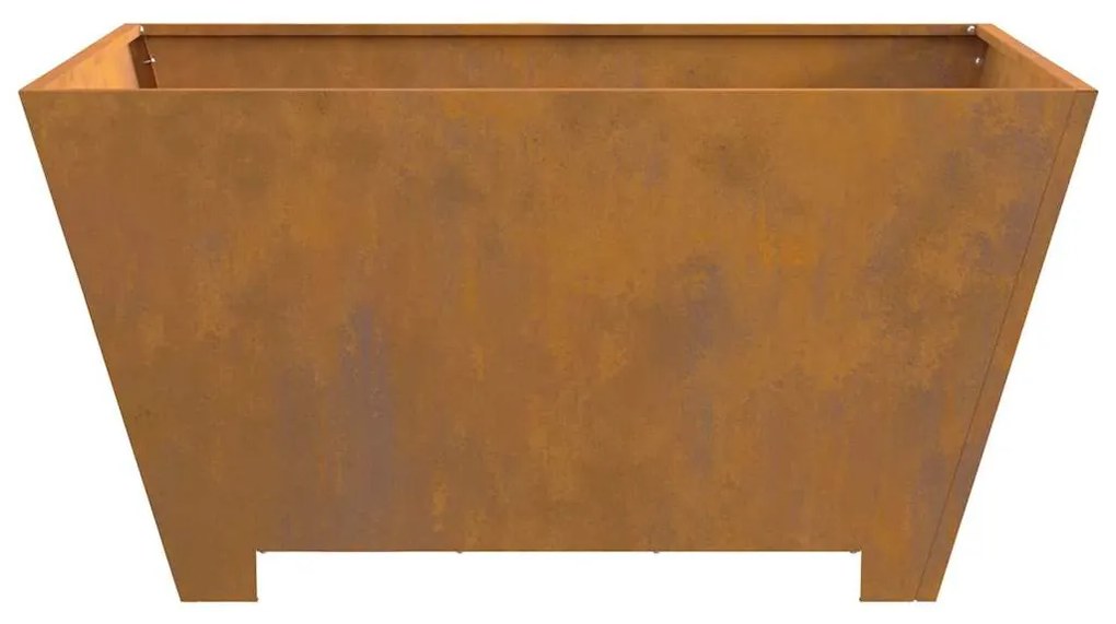 vidaXL Φωτιά Καφέ 80 x 80 x 40 cm Ατσάλι σκληρυθέν στον αέρα