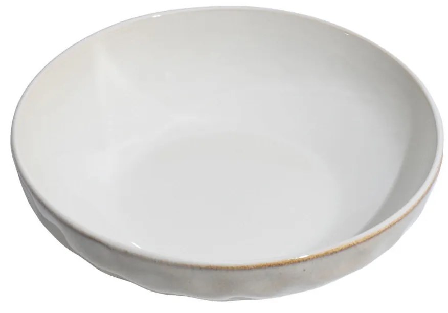 Estia 07-24345 Σαλατιέρα Κεραμική Λευκή 26x26cm