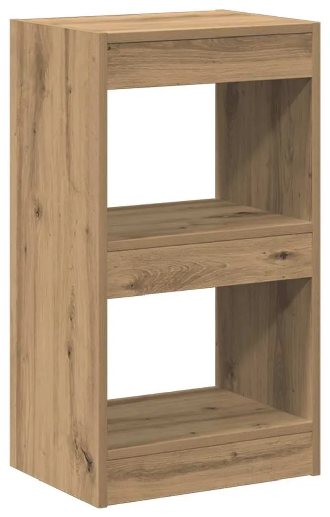 vidaXL Ντουλάπι βιβλίων/διαχωριστικό δωματίου Artisan Oak 40x30x72 cm