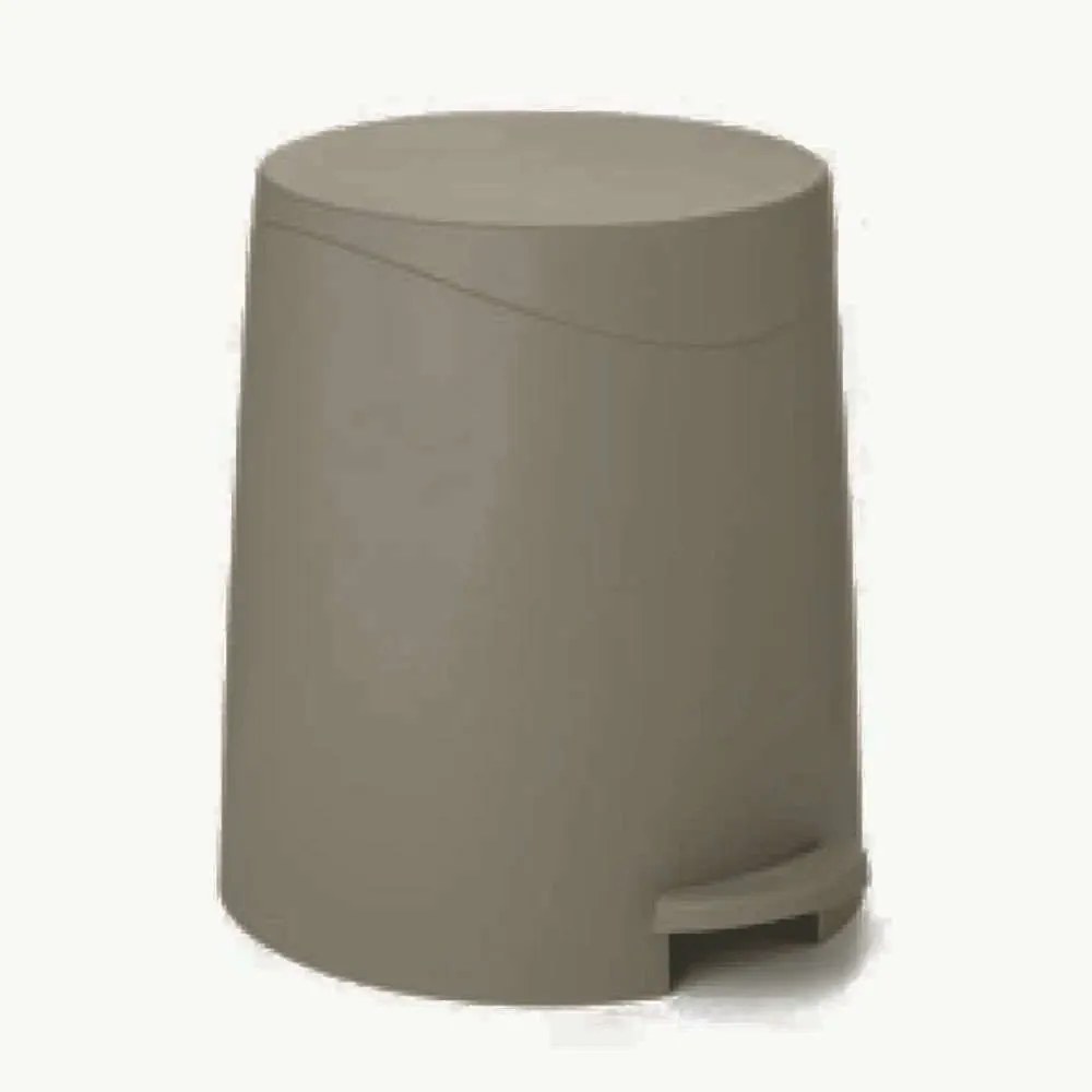 Κάδος Απορριμμάτων Milan 3Lt 06726.003 18x26cm Taupe Plastic