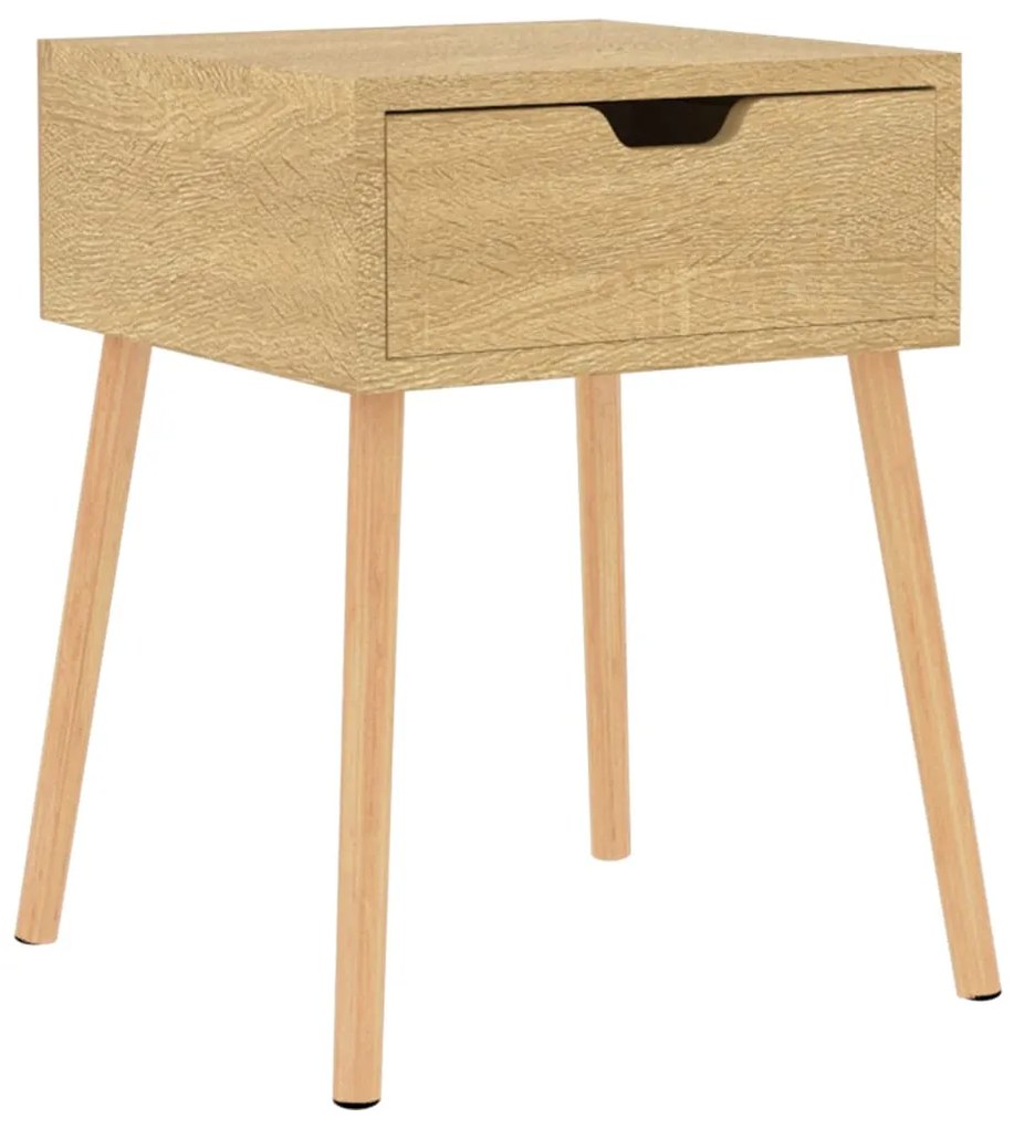 vidaXL Κομοδίνο Sonoma Δρυς 40 x 40 x 56 εκ. από Επεξεργασμένο Ξύλο