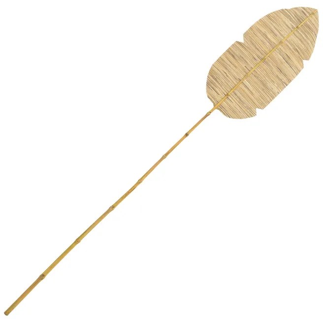 Διακοσμητικό φυτό Bantou Inart banana leaf σε φυσική απόχρωση Υ200εκ