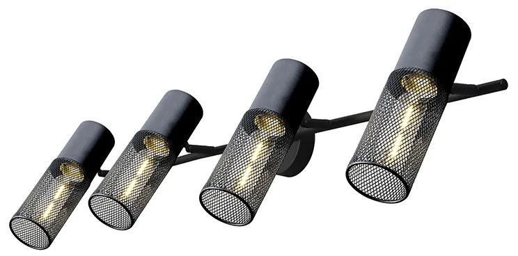 Σποτ Πολύφωτο Aca Alcatraz OD604S84BK Black
