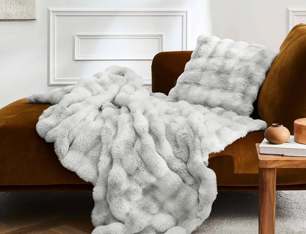 Διακοσμητικό Μαξιλάρι Mounty Douceur d'intérieur με διαστάσεις 45x45cm - Grey