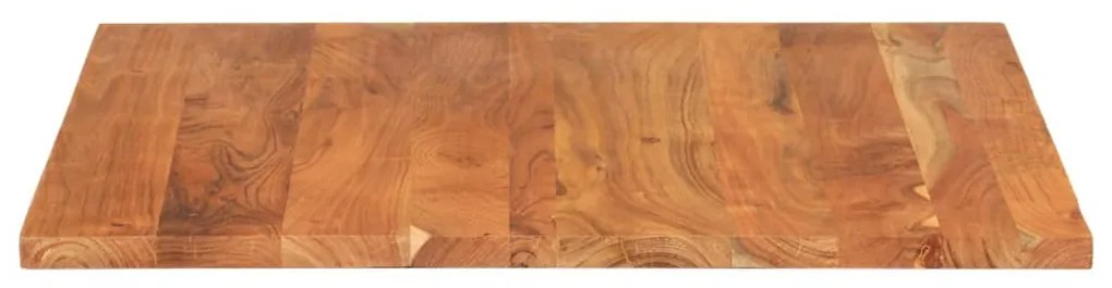 vidaXL Επιφάνεια Τραπεζιού Τετράγωνη 70x70x3,8 εκ. Μασίφ Ξύλο Οξιάς