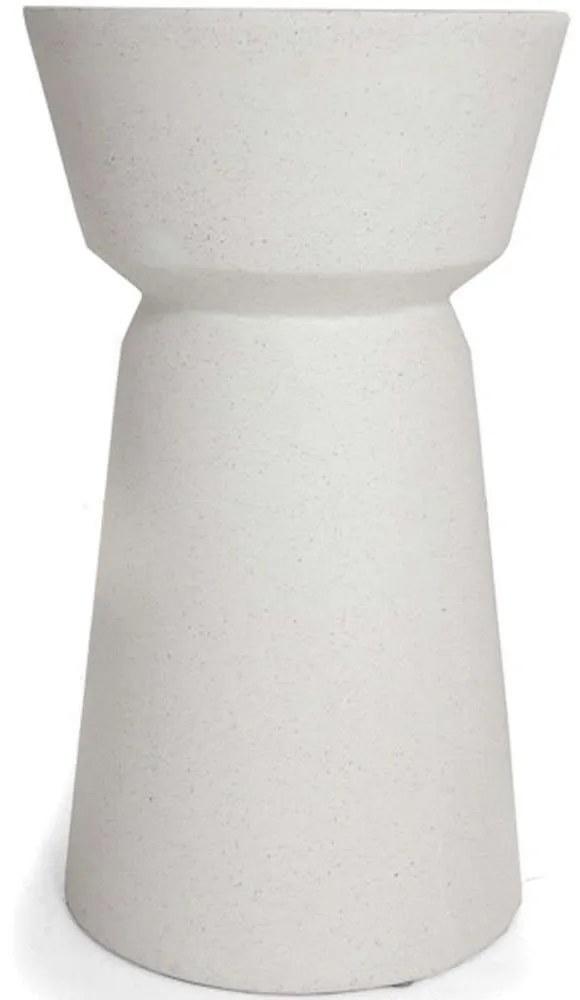 Τραπεζάκι Βοηθητικό Saronno 0800011 40x40x64cm Terazzo White Soulworks