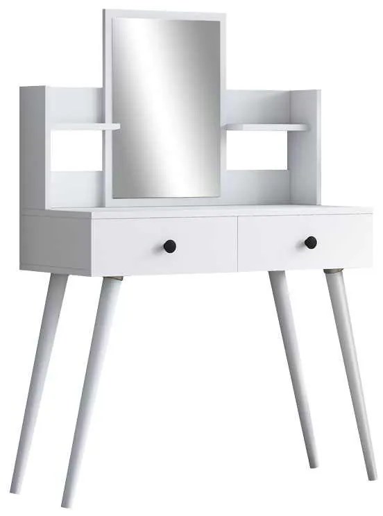 Τουαλέτα καθρέπτης Rainy pakoworld λευκό 90x38.2x111.8εκ