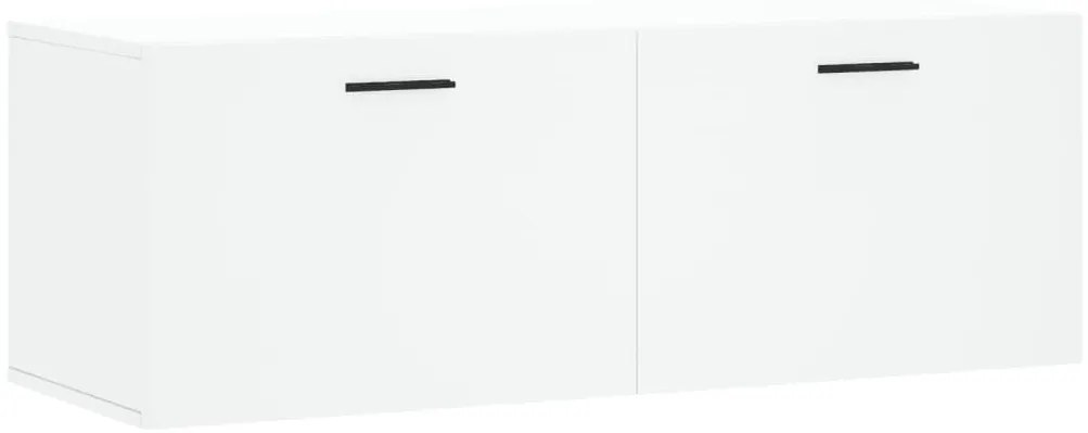 vidaXL Ντουλάπι Τοίχου Λευκό 100x36,5x35 εκ. από Επεξεργασμένο Ξύλο