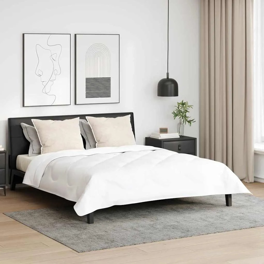 Μαξιλάρι με μαξιλάρι 2 pcs Λευκό 70 x 90 cm Φτερό