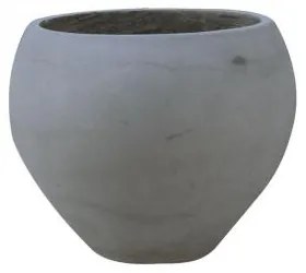 FLOWER POT-5 Cement Grey Φ32x26cm Φ32x26cm Ε6304,A