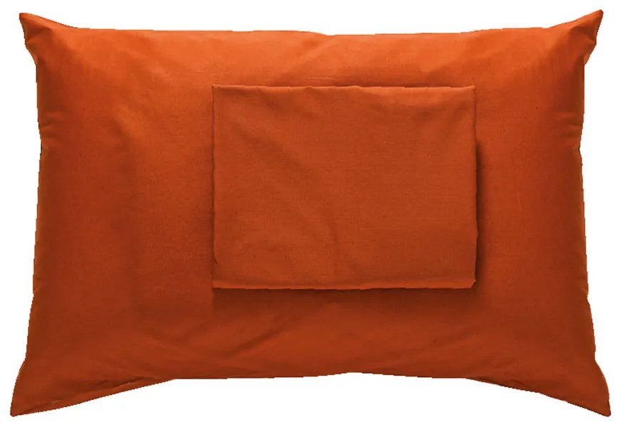 Σεντόνι King Size Επίπεδο (270x280) Sb Home Delos Τερακότα