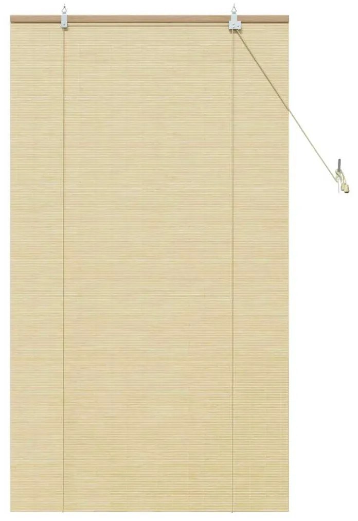 vidaXL Ρολά και Σκίες Παραθύρων Φυσικό 80 x 160 cm Μπαμπού