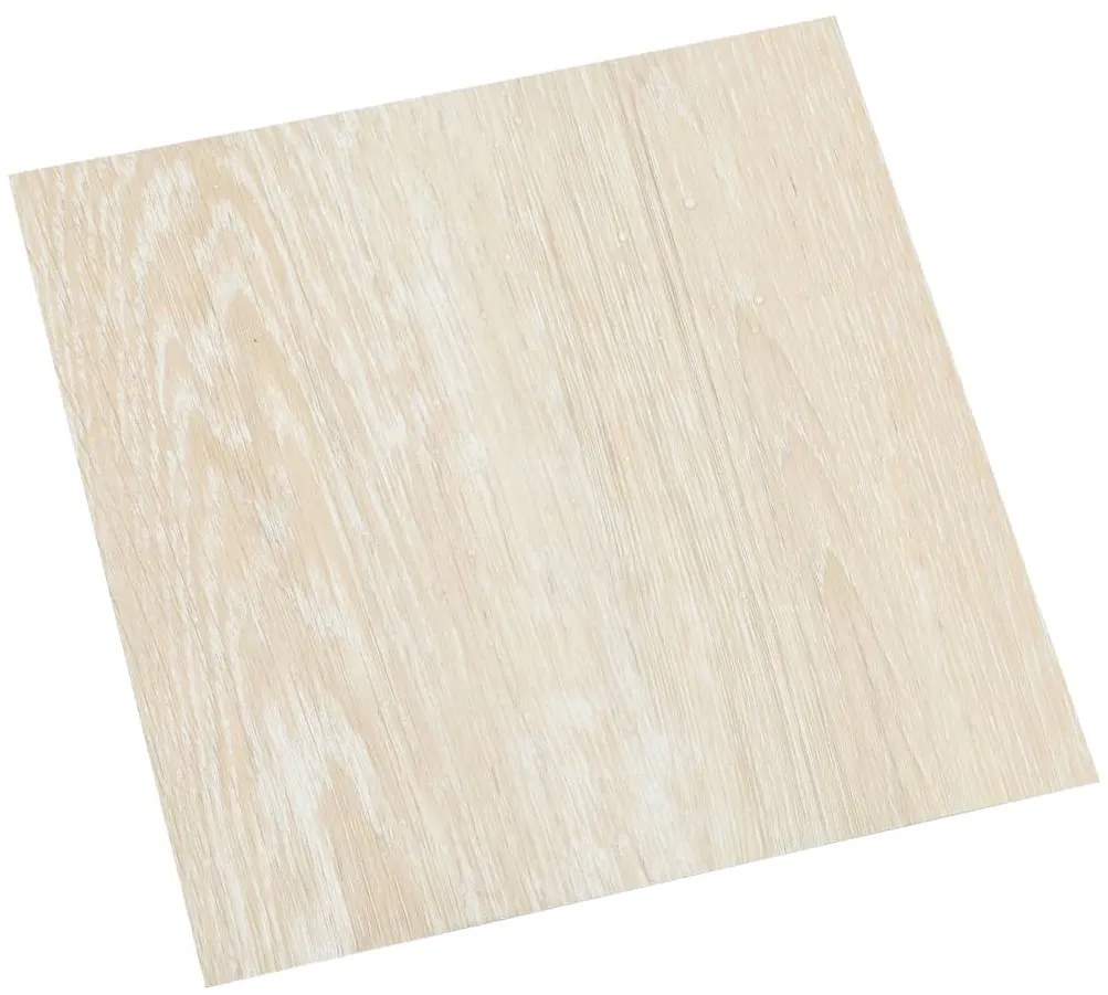 vidaXL Δάπεδο Αυτοκόλλητο Μπεζ 55 τεμ. 5,11 μ² από PVC