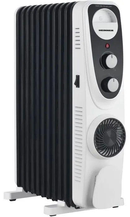 Heinner HOH-MVT11WH-BK Καλοριφέρ Λαδιού με 11 Φέτες 2300W