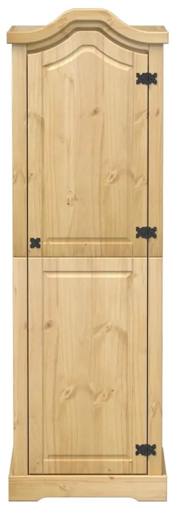 vidaXL Ντουλάπα Corona 55x52x170 εκ. από Μασίφ Ξύλο Πεύκου