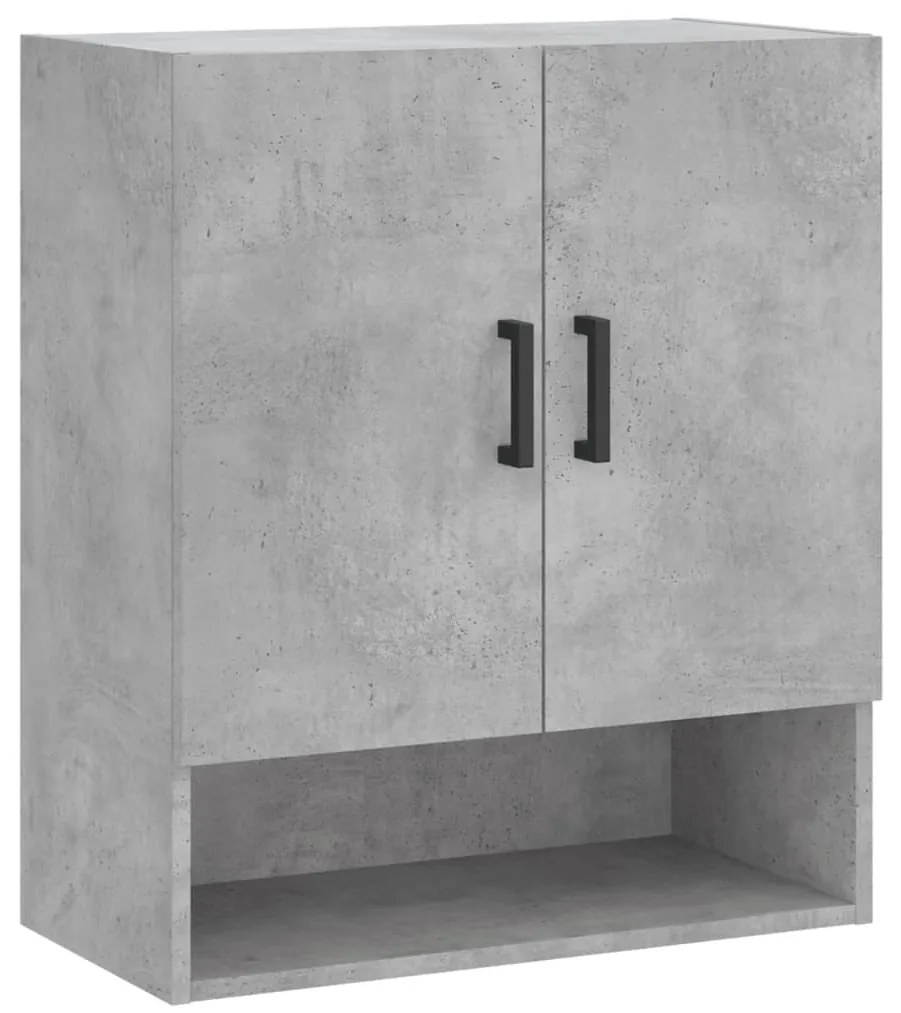 vidaXL Ντουλάπι Τοίχου Γκρι Σκυρ. 60x31x70 εκ. Επεξεργασμένο Ξύλο