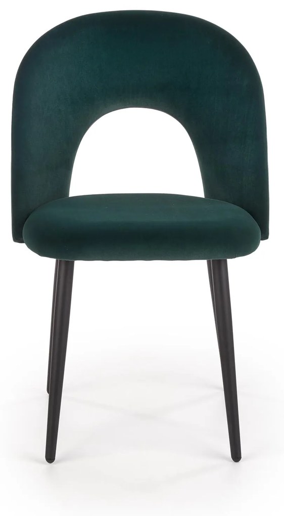 K384 chair, color: dark green DIOMMI V-CH-K/384-KR-C.ZIELONY