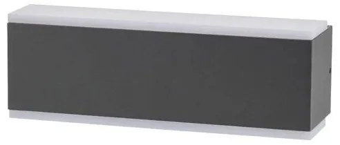 Απλίκα LED Εξωτερικού Χώρου Eurolamp Nikita 145-82095 Dark Grey