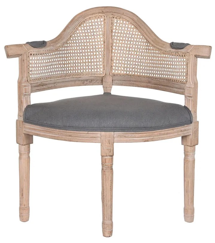 Καρέκλα Τραπεζαρίας DKD Home Decor Σκούρο γκρίζο 67 x 51 x 85 cm 79 x 53 x 85 cm
