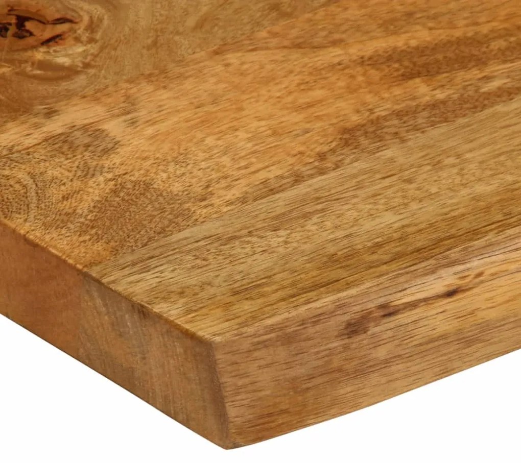 vidaXL Επιφάνεια Τραπεζιού 180x40x2,5 εκ. Live Edge Μασίφ Ξύλο Μάνγκο