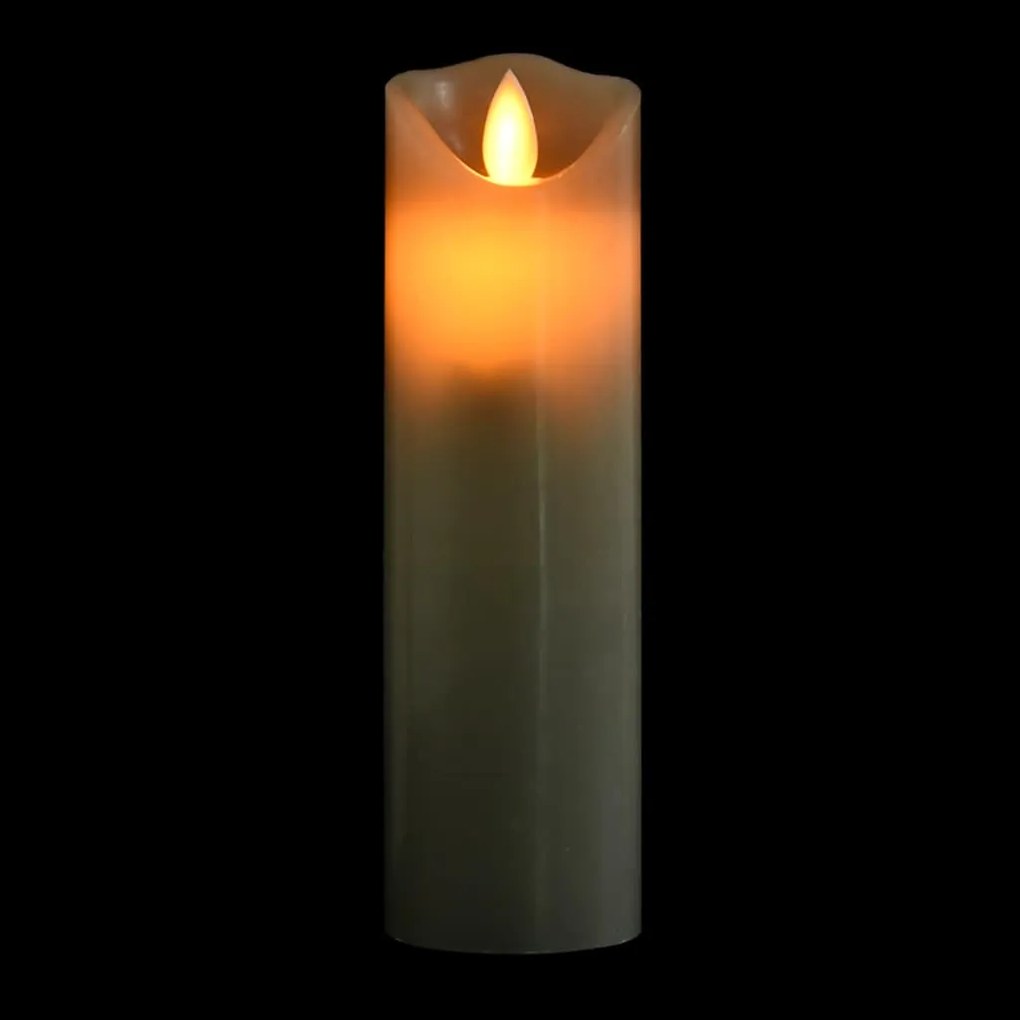 vidaXL Κεριά LED Ηλεκτρ. Σετ 5 Τεμαχίων Θερμό Λευκό με Τηλεχειριστήριο