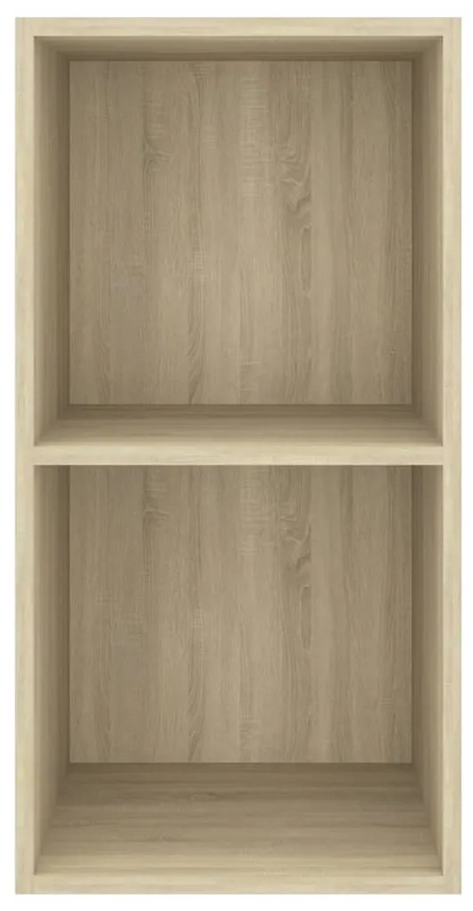 vidaXL Έπιπλο Τηλεόρασης Κρεμαστό Sonoma Δρυς 37x37x72 εκ. Επεξ. Ξύλο