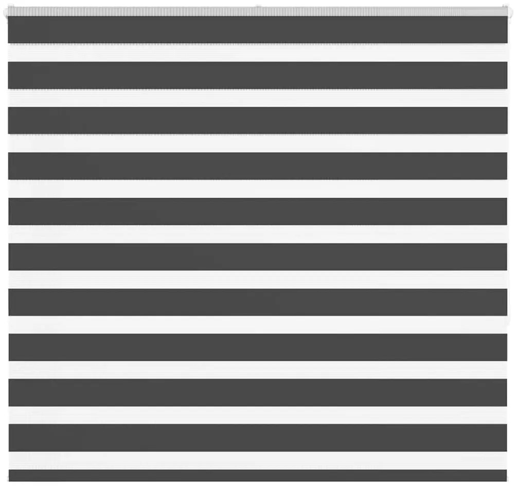 vidaXL Ζέβρα τυφλή Μαύρο Πλάτος υφάσματος 150,9 εκ. Πολυεστέρας