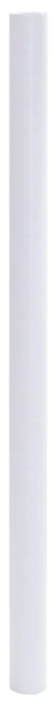 vidaXL Μεμβράνη Παραθύρου Ματ Γκρι 60x1000 εκ. PVC