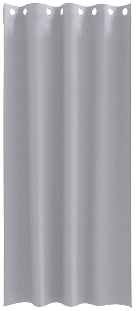 vidaXL Κουρτίνες 2 pcs Μεταλλικό Γκρι 225 x 140 εκ. Πολυεστέρας