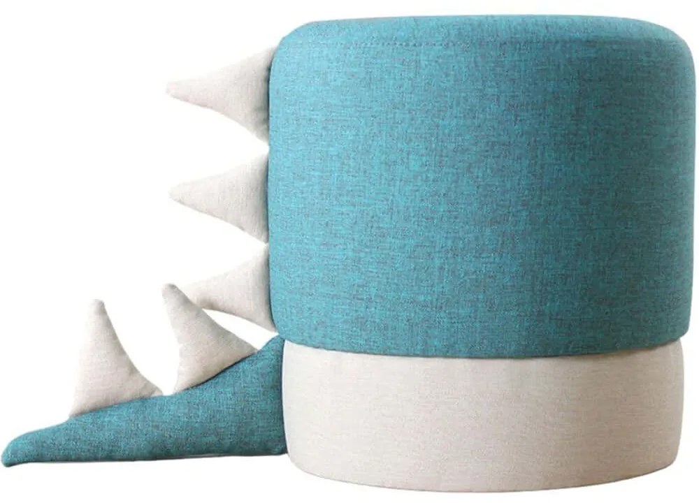 Σκαμπό Παιδικό Moouv 209FLF1329 Φ37x38cm Blue-White