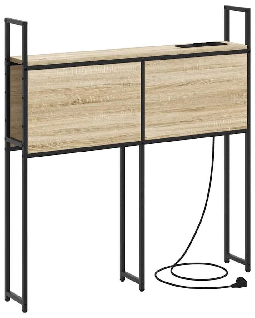 vidaXL Κεφαλάρι Αποθήκης Sonoma Δρυς 75 cm Επεξεργασμένο ξύλο