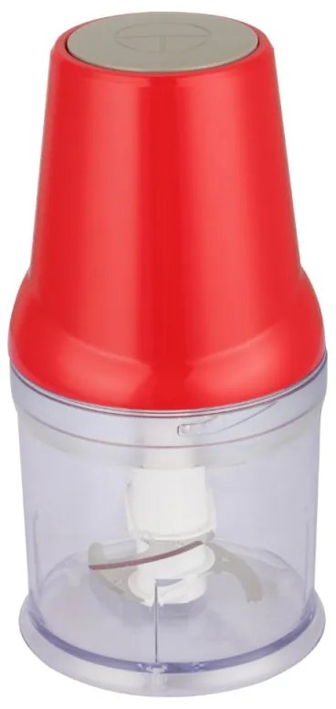 Πολυκόφτης Oliver Voltz OV51111C, 400 W, 500 ml,  4 λεπίδες κοπής, Κόκκινο χρώμα