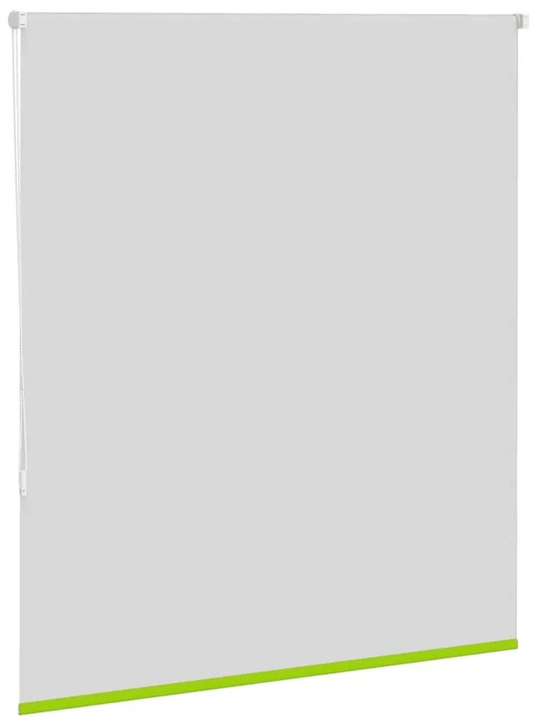 vidaXL Roller Blind Blackout φύλλα πράσινα 140x150 cm Πλάτος υφάσματος