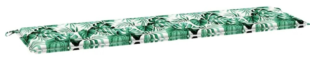 vidaXL Μαξιλάρι Παγκάκι Κήπου Πράσινο 180 x 50 x 4 cm Ύφασμα Oxford