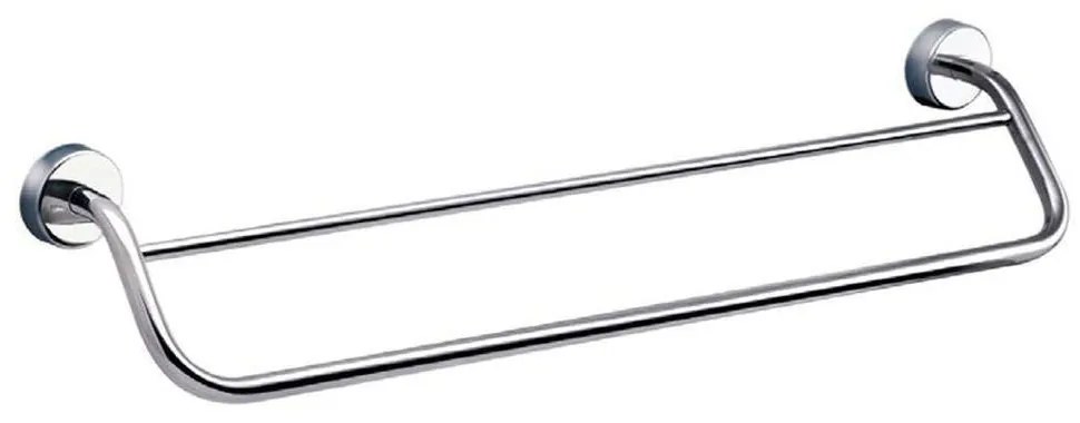 Κρεμάστρα Πετσέτας Διπλή Moderno 2262 60cm Chrome Karag Stainless Steel