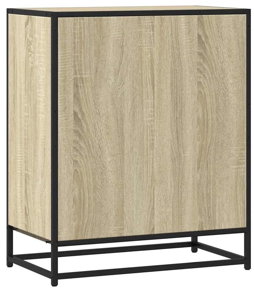 vidaXL Sideboard Sonoma Oak 62x35x76 cm Κατασκευασμένο ξύλο