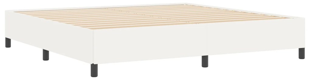 vidaXL Σκελετός Κρεβατιού Κρεμ 200 x 200 cm Βελούδο