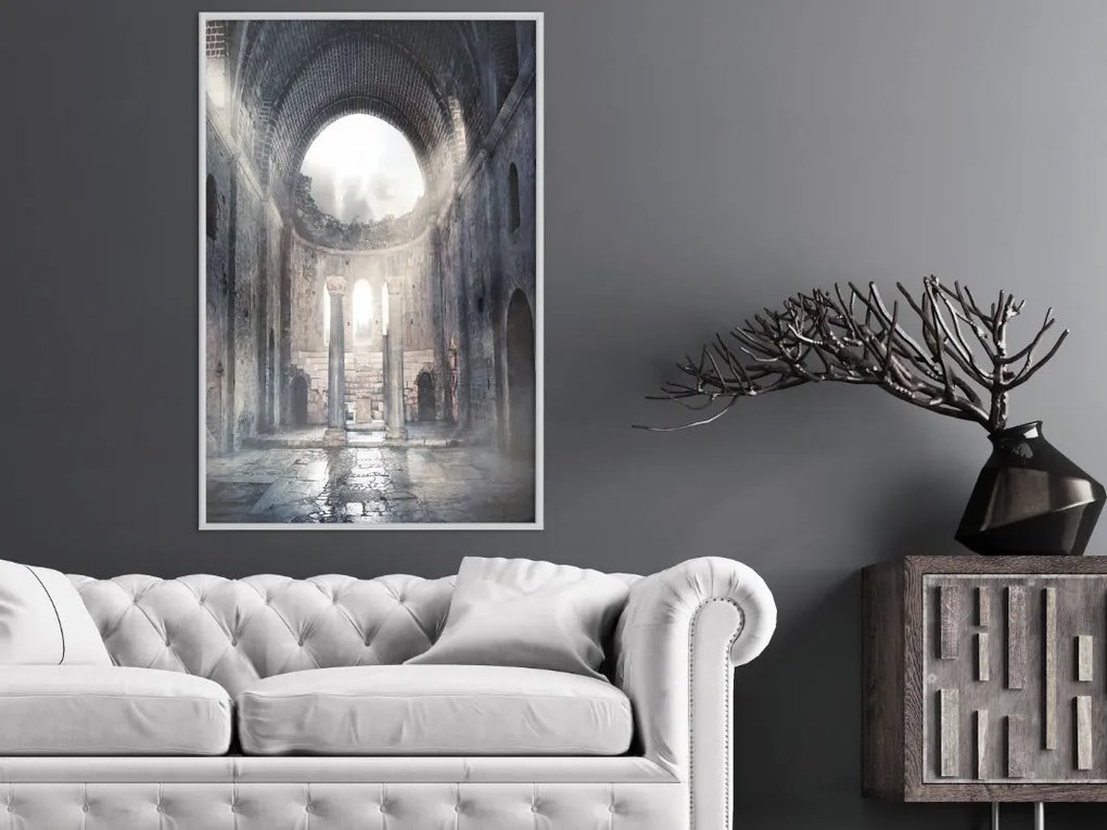 Αφίσα - Ruins of a Cathedral - 20x30 - Χρυσό - Χωρίς πασπαρτού