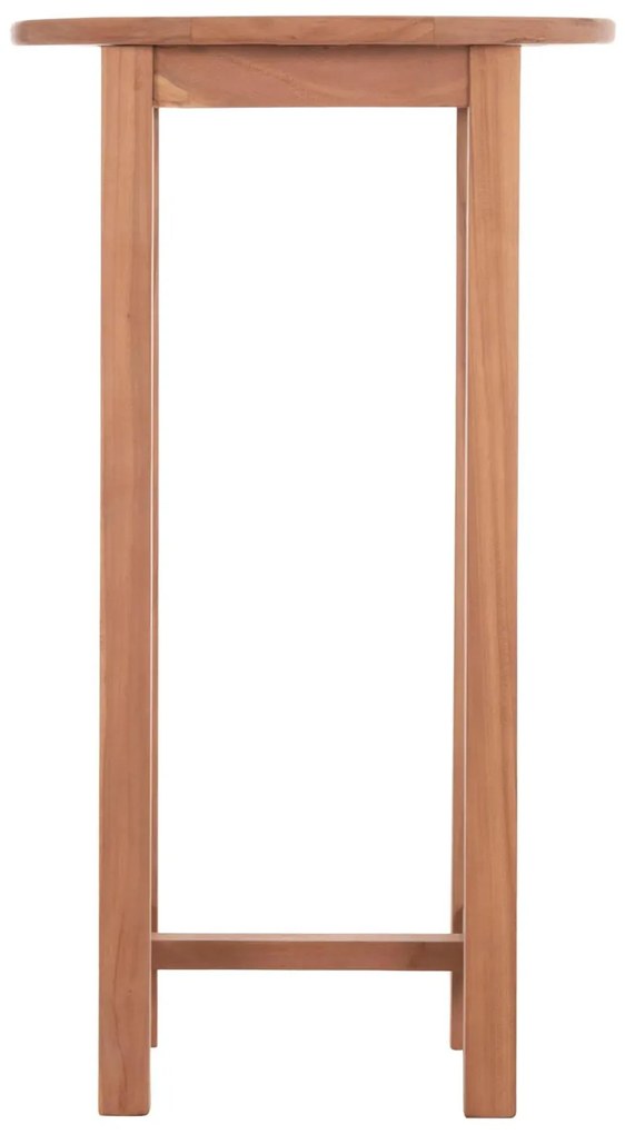Τραπέζι - Σταντ Μπάρ Στρόγγυλο PRESSCOT C18114 Ξύλο Teak Φυσικό Φ60x105Υ εκ. 60x60x105 εκ.