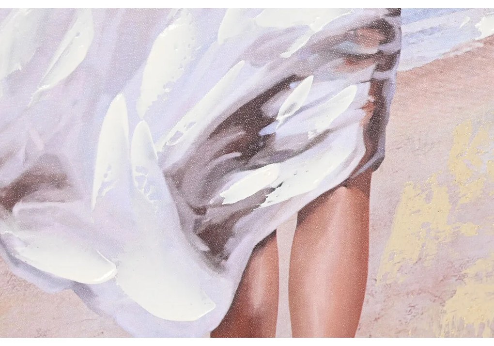 Καμβάς DKD Home Decor πολυστερίνη Καμβάς 83 x 3,5 x 83 cm
