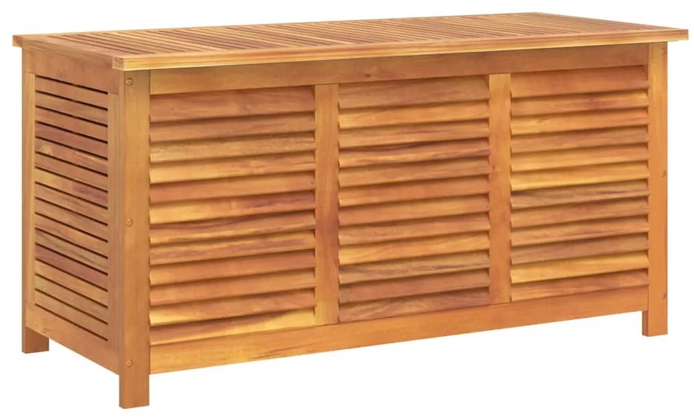 vidaXL Μπαούλο Αποθήκευσης Κήπου 113x50x56 εκ. από Μασίφ Ξύλο Ακακίας