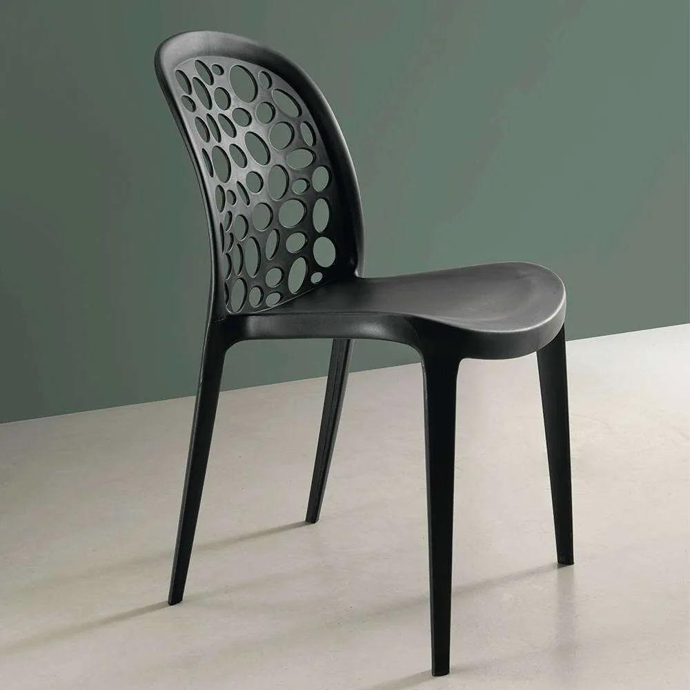 Καρέκλα Lucas 41x51x84cm Black Capodarte