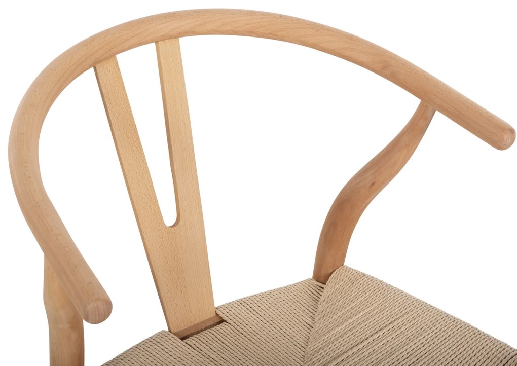 ΣΕΤ ΤΡΑΠΕΖΑΡΙΑΣ 5ΤΜΧ BRAVE HM21182 MDF TOP-ΞΥΛΟ ΟΞΙΑΣ &amp; PAPER ROPE ΣΕ ΦΥΣΙΚΟ