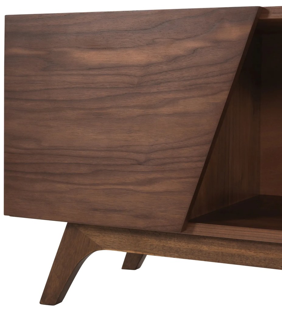 ΕΠΙΠΛΟ ΤΗΛΕΟΡΑΣΗΣ HUDSON HM9748 MDF ΚΑΠΛΑΜΑΣ ΚΑΡΥΔΙΑΣ ΚΑΡΥΔΙ&amp;ΣΚΟΥΡΟ ΓΚΡΙ 180x40x50Υ