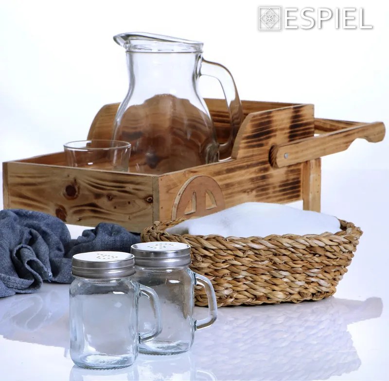 ΨΩΜΙΕΡΑ ΟΒΑΛ S SEAGRASS 20Χ14Χ6 ΕΚ (smB) ΣΕΤ 6 τμχ - ESPIEL - KAG111