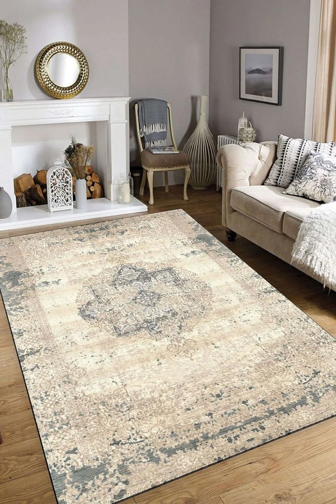 Χαλί Soft DJT 882CHL1820 Beige-Grey Conceptum Hypnose 120X180cm