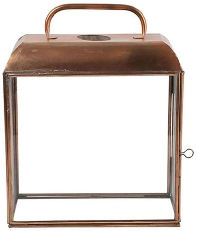 Φανάρι Μεταλλικό 013.785711 26x12,5x24cm Bronze Metal