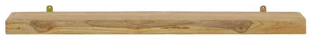 vidaXL Ράφια Τοίχου 2 τεμ. 90 x 15 x 4 εκ. από Μασίφ Ξύλο Teak