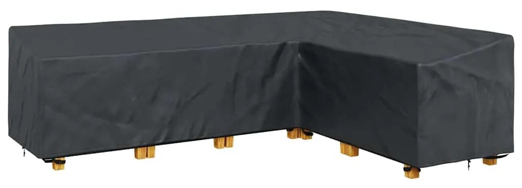 vidaXL Κάλυμμα Επίπλων Εξωτερικού Χώρου 286 x 222 x 80 εκ. Ύφασμα 420D