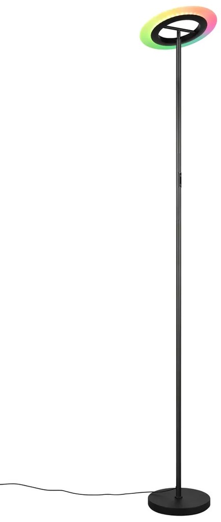 Φωτιστικό Επιδαπέδιο Reality Lighting -RL SAMBA R43411132 Μαύρο Ματ (Black Mat) 2700 - 6500K